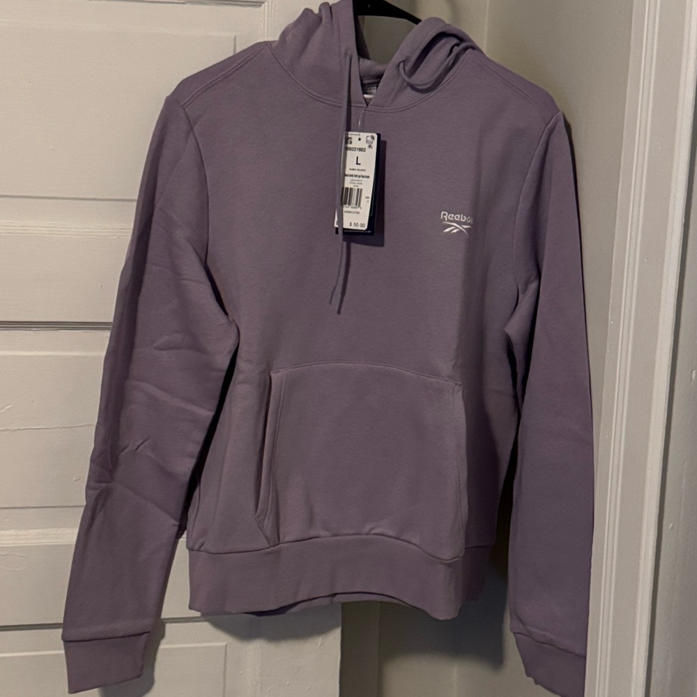 Brand New with Tags Reebok Women's Lavender Hoodie